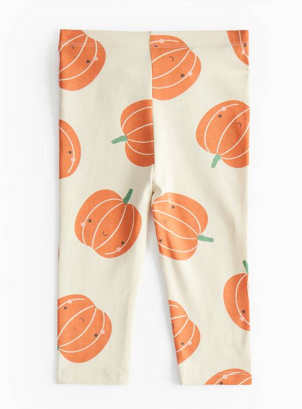 Halloween Pumpkin Print Leggings Up to 3 mths